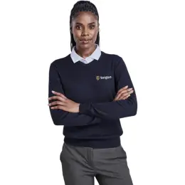 Ladies Long Sleeve Meta Low Pill Jersey Model Image